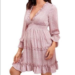 NWT Savi Mom Venice Ruffle Dress